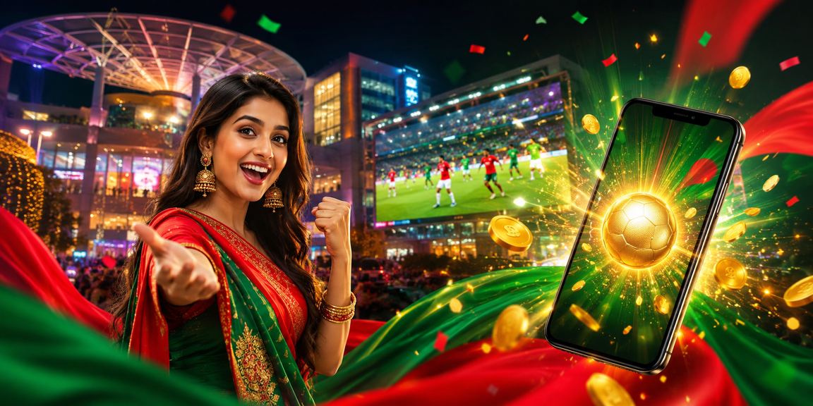 ঢাকায় মোবাইলে 57bd লগইন করছেন একজন ব্যবহারকারী